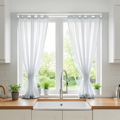 32–72 Inch Spring Tension Curtain Rod, Adjustable Tension Rod No Drilling | - Image 5