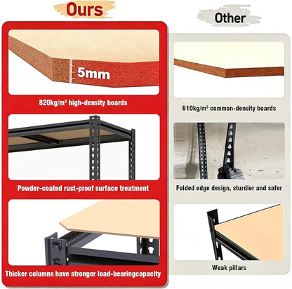 Storage Shelves Unit, Stable Shelves Organizer - Image 7