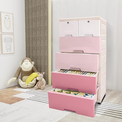 NOLANTIS Kids Plastic Storage Cabinet - Image 6