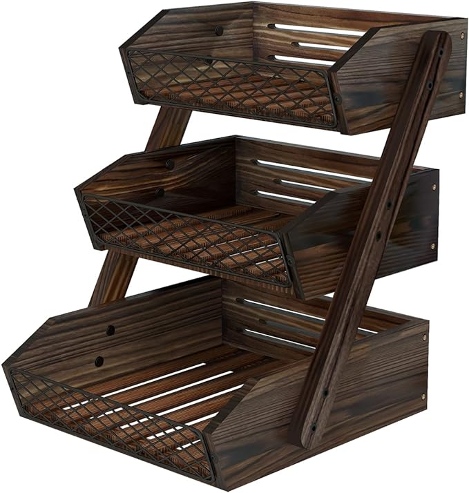 Dorhors Fruit Basket for Kitchen Counter Organizer, Fruit Bowl Stand Storage | by Dorhors
