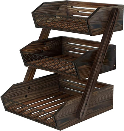 Dorhors Fruit Basket for Kitchen Counter Organizer, Fruit Bowl Stand Storage | by Dorhors