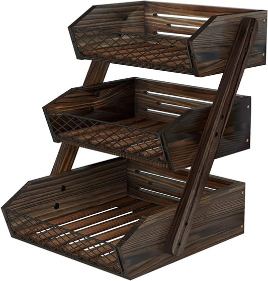 Dorhors Fruit Basket for Kitchen Counter Organizer, Fruit Bowl Stand Storage | by Dorhors