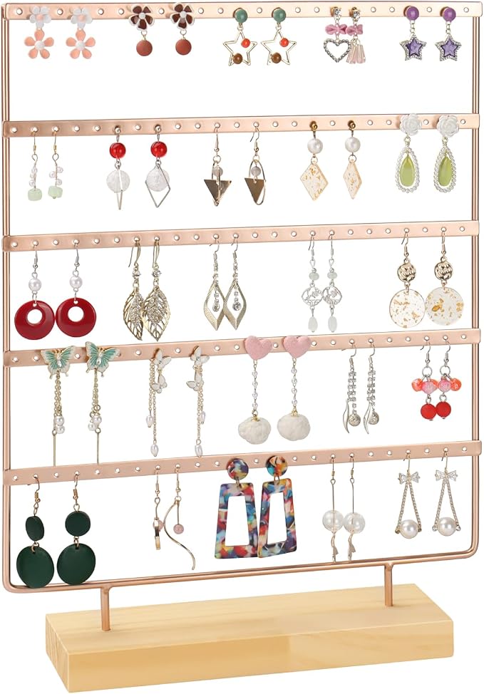 Earring Holder Organizer, Ear Jewelry Tree Organizer - Image 2