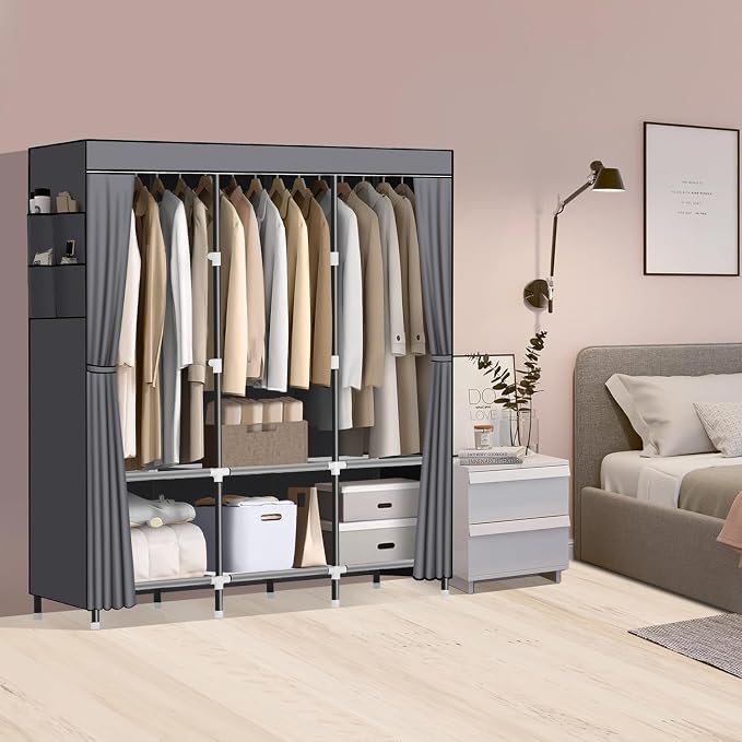 LOKEME Wardrobe Closet, Portable Closet - Image 2