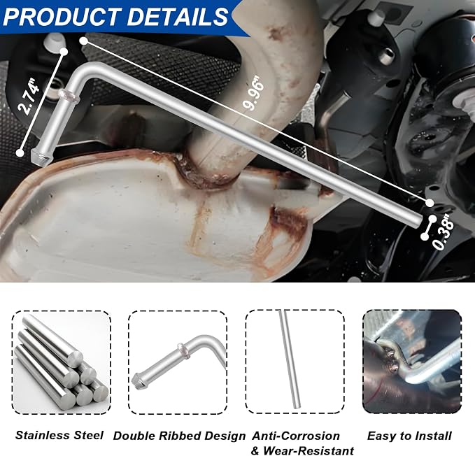 Universal Exhaust Hanger Rod - Image 2
