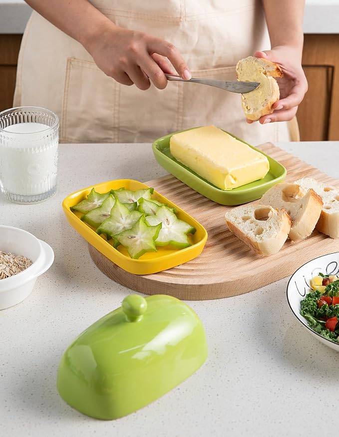 Sweejar Ceramic Butter Dish - Image 3