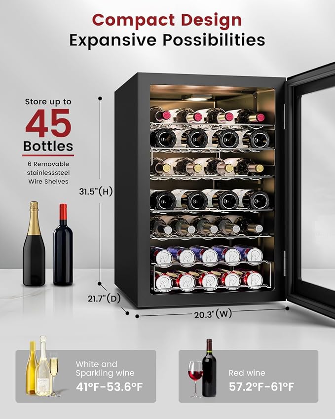 Wine Cooler Refrigerator - Image 2