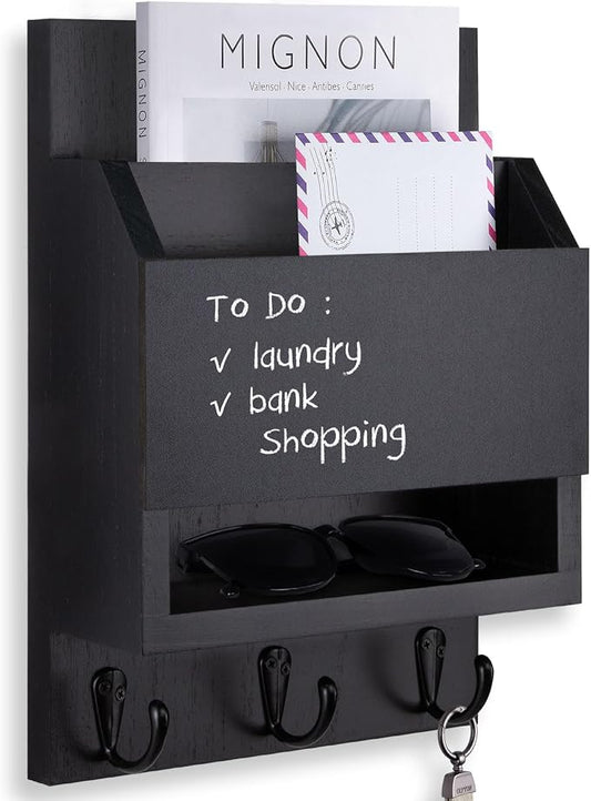 Key and Mail Holder for Wall, Key Holder by Lucundm
