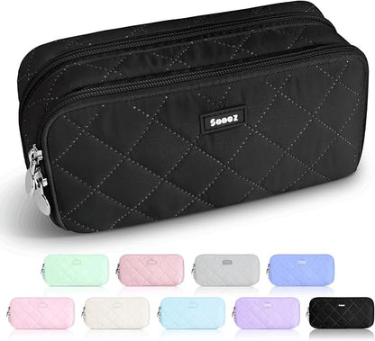 Sooez Large Pencil Case Pouch, Extra Big Pencil Bag by Sooez