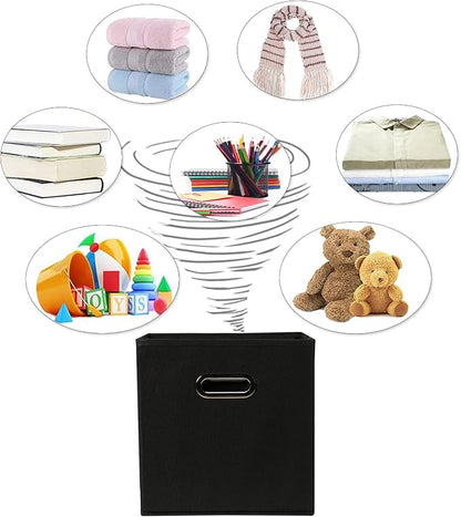 Fabric Cloth Storage Bins, Fabric Cube Organizer - Image 4