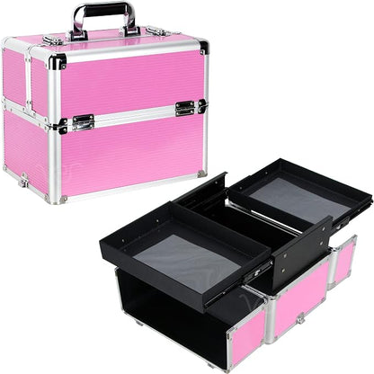 Ver Beauty Makeup Organizer, Cosmetic Travel Kit, Makeup Artist Supplies by VerBeauty