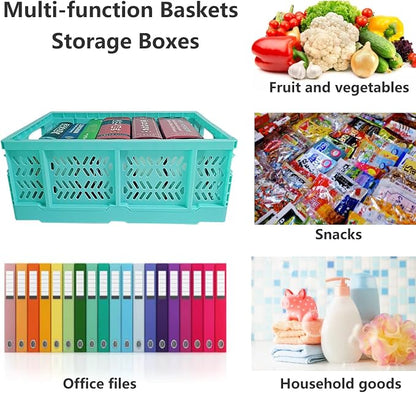 20L Folding Crates, Plastic Folding baskets, Collapsible Crates - Image 6