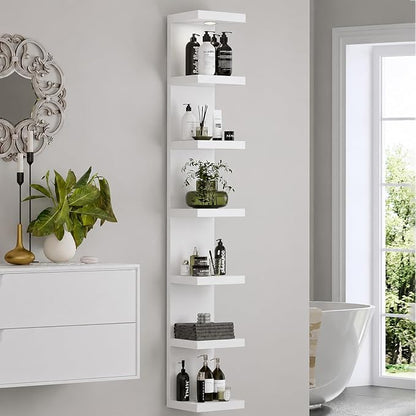 LitaEther Versatile 7 Tier Wall Shelf Unit, Display Floating Shelf - Image 6