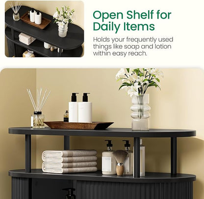 Bathroom Storage Cabinet, Bathroom Cabinet - Image 8