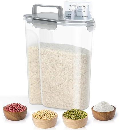 TBMax Rice Container 10 Lbs, Cereal Container Oatmeal Storage, Airtight Food - Image 7