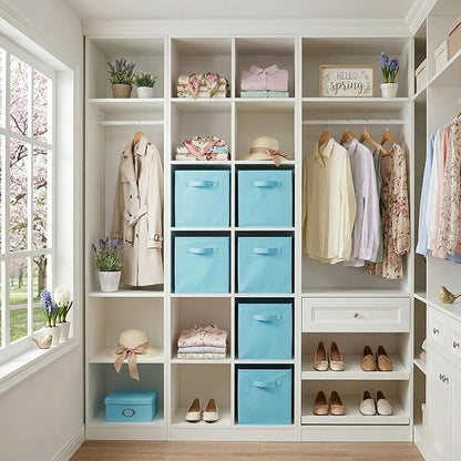 Shellkingdom Storage Bins, Foldable Fabric Storage Cubes And Cloth Storage - Image 2