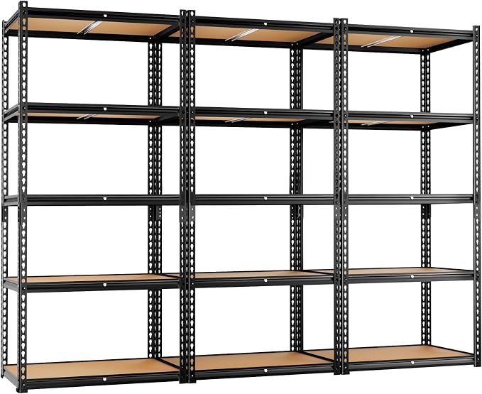 LEVELEVE 5-Tier Storage Shelving Unit, by Enjoyyourlife