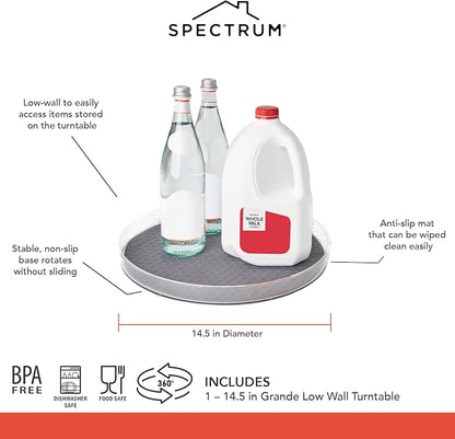 Spectrum XXL Lazy Susan Organizer 14.5 in - Image 6