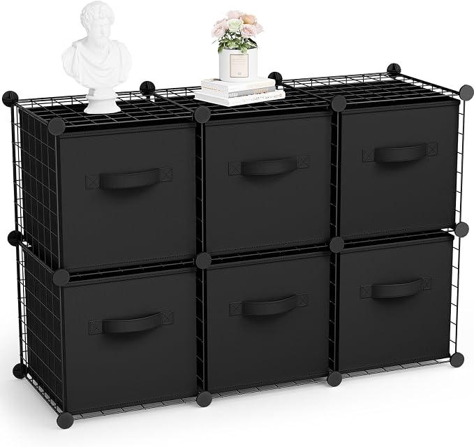 Leinuosen 6 Cube Storage Organizer by Leinuosen
