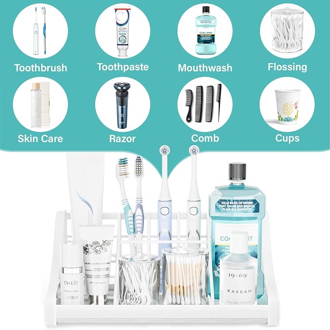 Toothbrush Holder Instant-Dry Organizer - Image 4