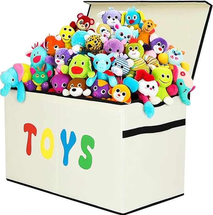YOLOXO Toy Box Chest, Collapsible Sturdy Storage Bins by YOLOXO