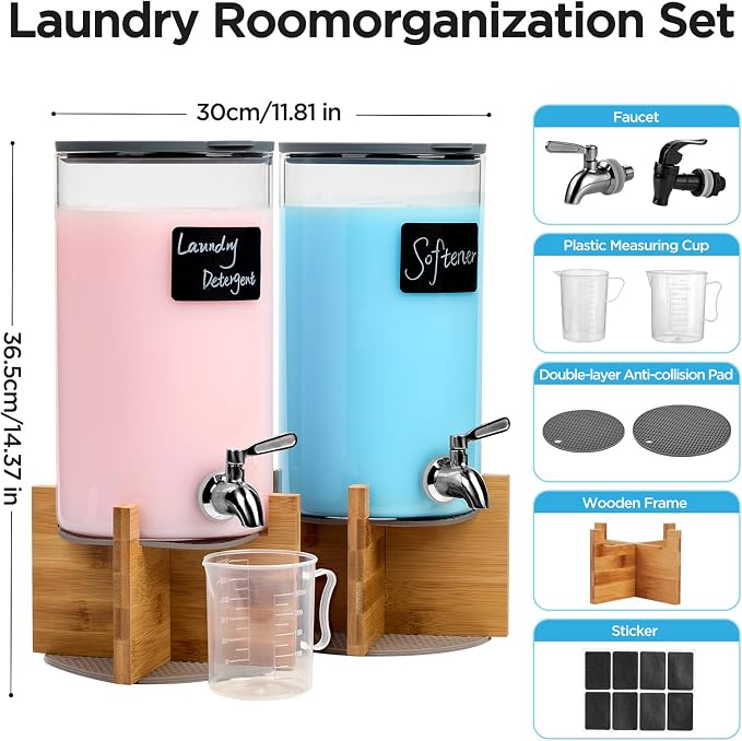 Glass Laundry Detergent Dispenser - Image 2