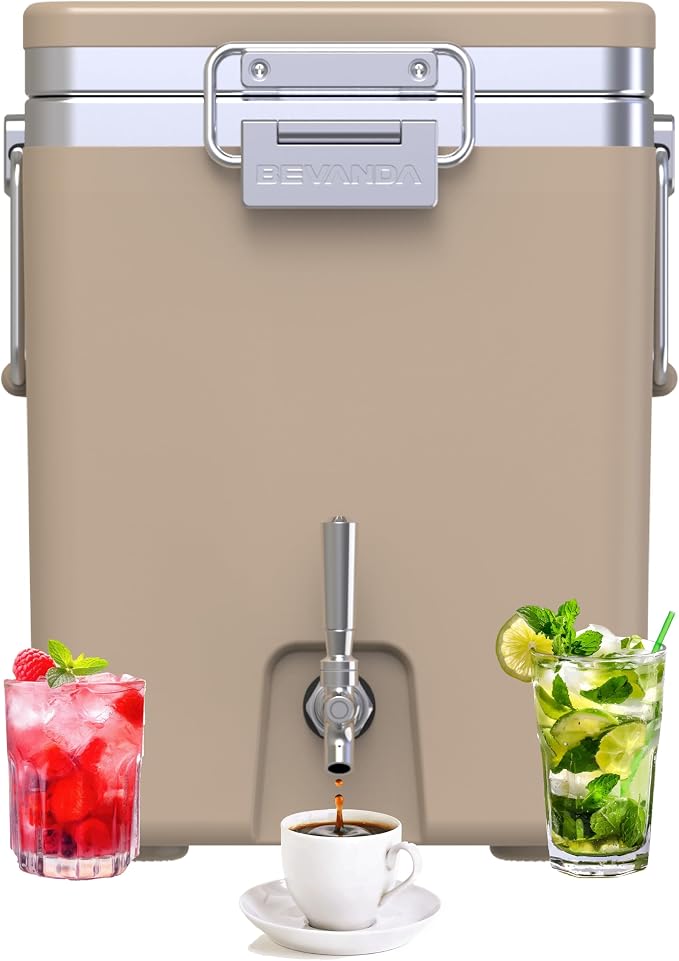 Bevanda - Sperse Drink Dispenser - Large Insulated Stainless Steel Water and by Bevanda