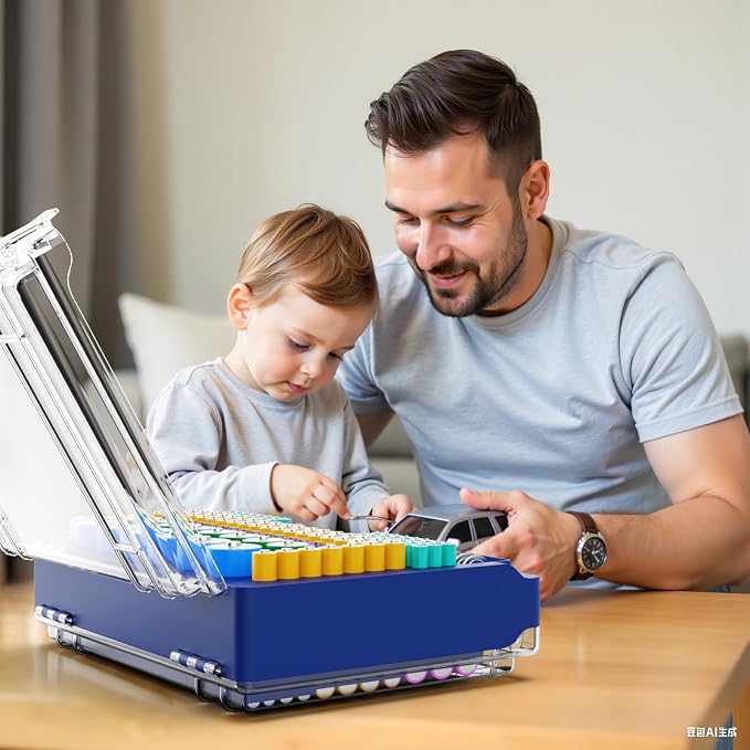 Battery Organizer Storage Holder Box Case - Image 7