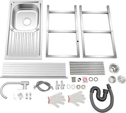 Outdoor Garden Sink with Hose Hook up Outside Sink - Image 9