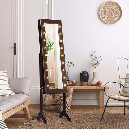 Giantex Standing Jewelry Armoire - Image 2