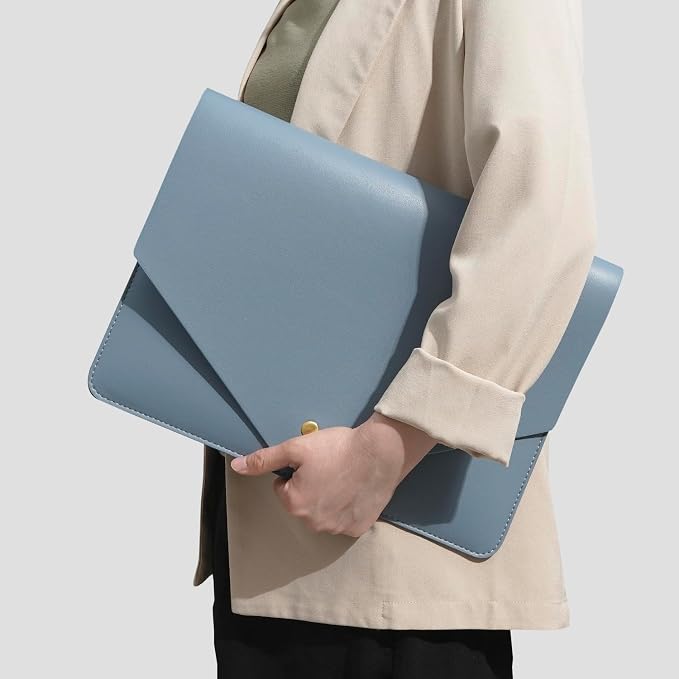 PU Leather Laptop Sleeve - Image 4