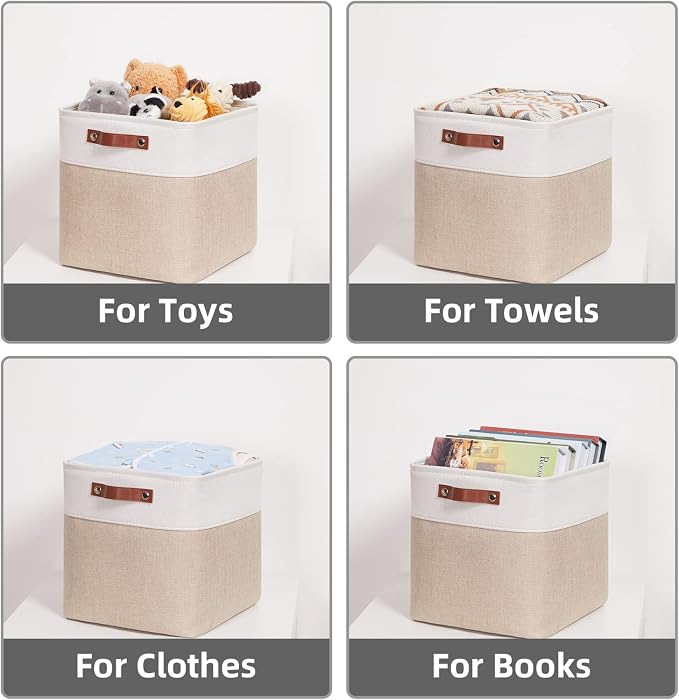 HNZIGE Foldable Storage Baskets Cube Storage Baskets - Image 6