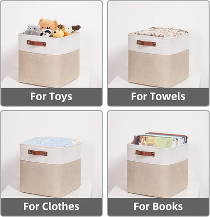 HNZIGE Foldable Storage Baskets Cube Storage Baskets - Image 6