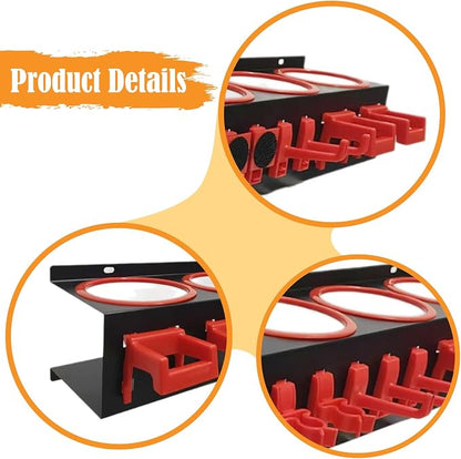 Spray Bottle Storage Rack Organizer Spray can Holder Bracket Bottle Organizer - Image 2