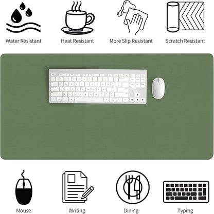Bloss Green Desk Mat, Desk Matt - Image 4