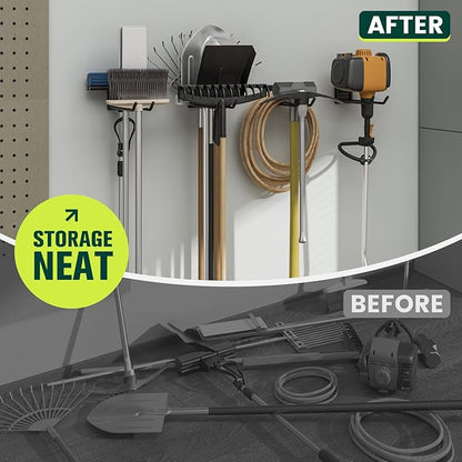 Wall Mount Garage Tool Organizer Storage Hook - Image 2