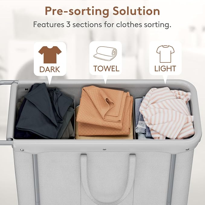 Lifewit 200L Large Laundry Basket - Image 4