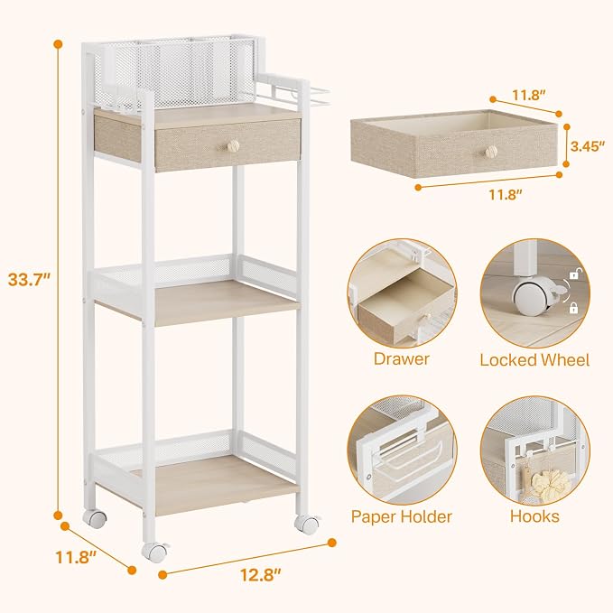 3 Tier Bathroom Organizer Shelf - Image 3