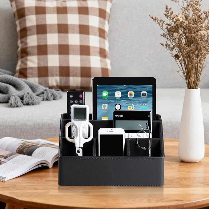 Remote Control Holder with 5 Compartments - Image 6