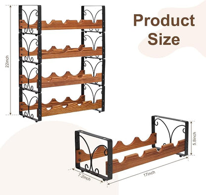 X-cosrack Wine Rack Freestanding Floor - Image 8