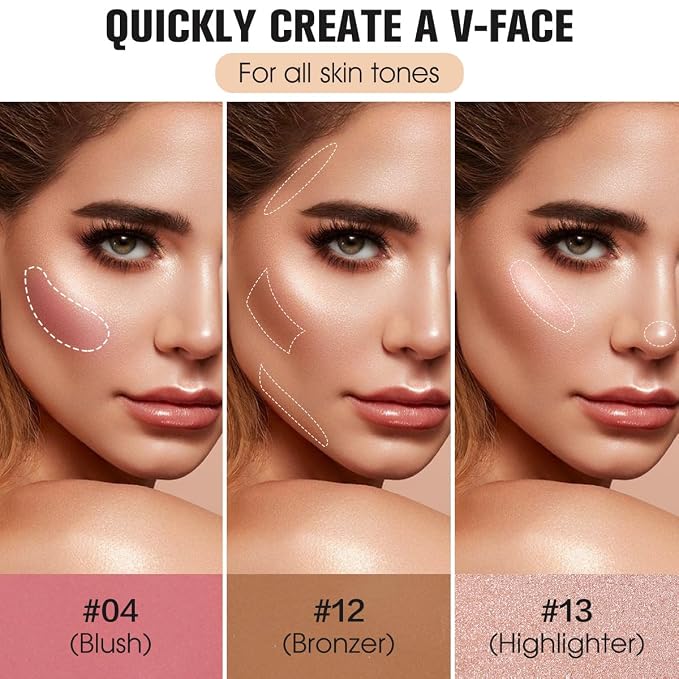 16 Colors Contour Palette Make up - Image 3