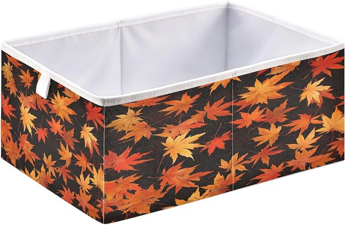 Yellow Maple Closet Organizers Storage Cubes Storage Bins Shelf Baskets - Image 2