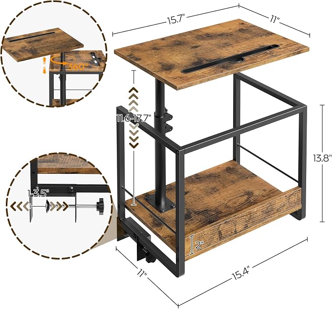 YATINEY Bedside Shelf, Bunk Bed Shelf - Image 2