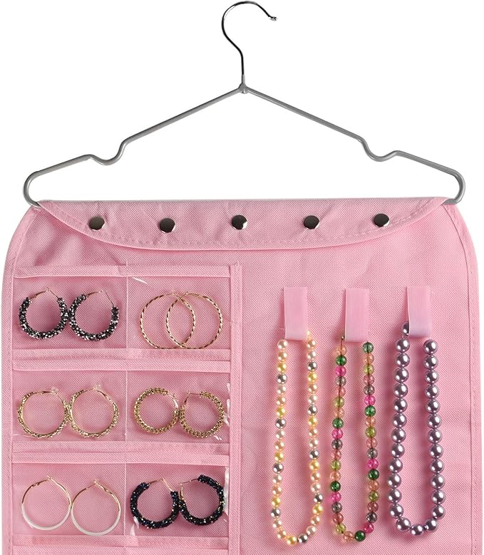 BB Brotrade Hanging Jewelry Organizer, Accessories Organizer, 56 Pocket - Image 2
