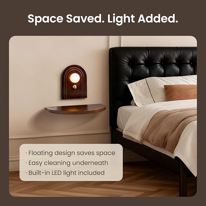 AELS Mid-Century Modern Floating Shelf - Image 5