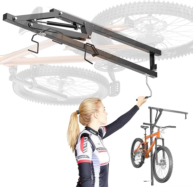 Vanesa Hydraulic Bike Ceiling Mount by Unknown
