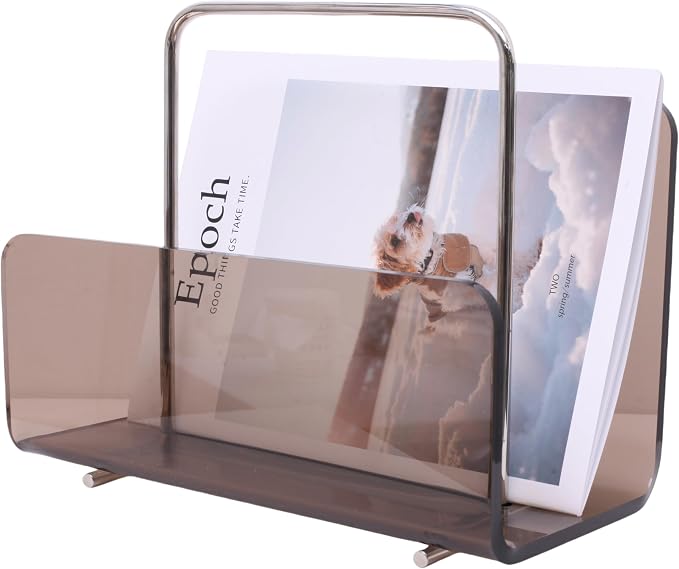 Magazine Holder, Tabletop Display Stand by BrilliantChoice