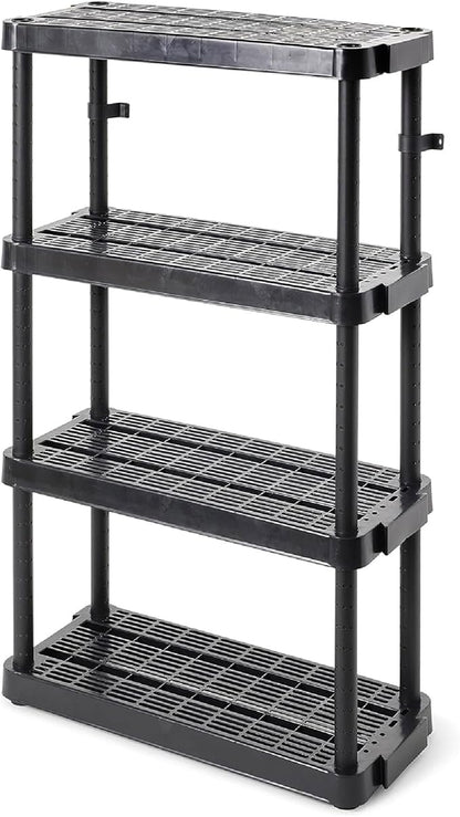 Gracious Living 4-Tier Medium-Duty Home and Garage Storage Organizer Shelves by GraciousLiving