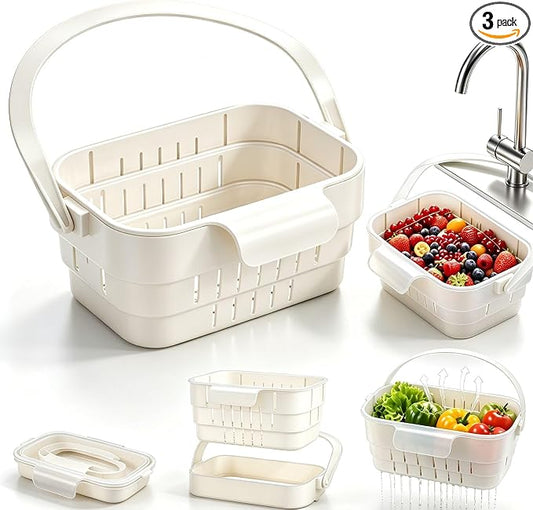 Hanging Sink Drain Basket, Collapsible Kitchen Strainer Basket | Foldable by Unknown