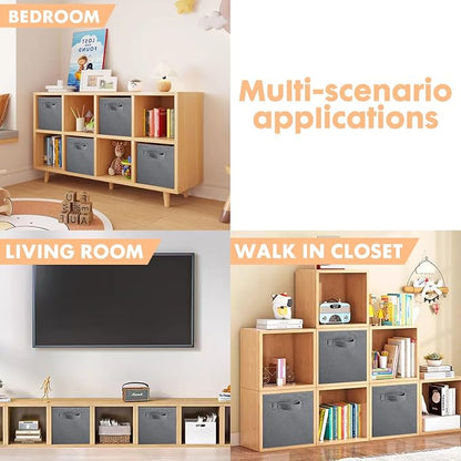 ShellKingdom Storage Bins, Foldable Fabric Storage Cubes And Cloth Organizer - Image 6